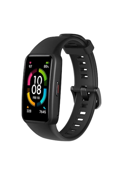 Huawei Band 6 Uyumlu Krd-47 Uyumlu Zore Kordon-siyah