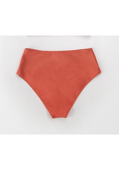 Angelsin Yüksek Bel Bikini Altı Somon