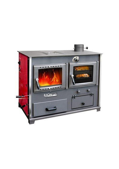 Yakar 401 Eşanjörlü 25kw Fırınlı Kat Kalorifer Sobası