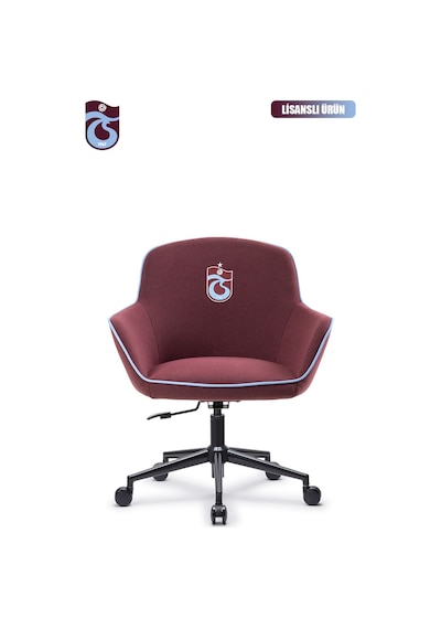 Fanchair X Trabzonspor Icon Bordo Kumaş Çalışma Koltuğu-83 Bordo - Mavi
