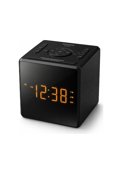 Philips Tar4500/10 Fm Saatli Radyo Çift Alarm Büyük Led Ekran Usb-c Telefon Şarjlı Dijital Çalar Saat