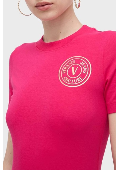 Versace Jeans Couture Bayan Elbise 76haot02 Cj03t G49 Fuşya