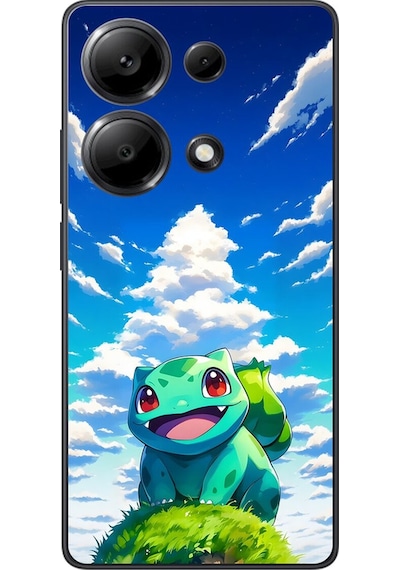 Xiaomi Redmi Note 13 Pro Uyumlu Şeffaf Kılıf Pokemon 4 Tasarımlı
