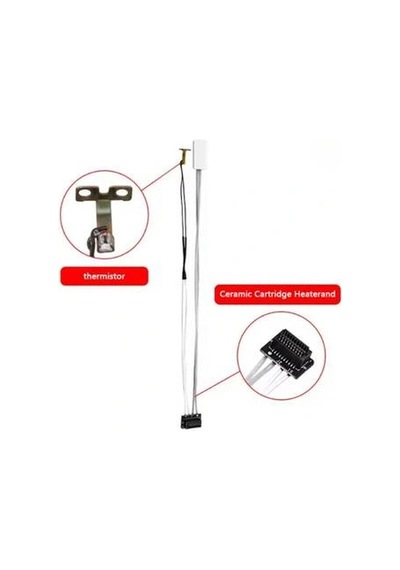 Bambu Lab A1/a1 Mini Seramik Isıtıcı Ve Sıcaklık Sensörü- 24v 50w