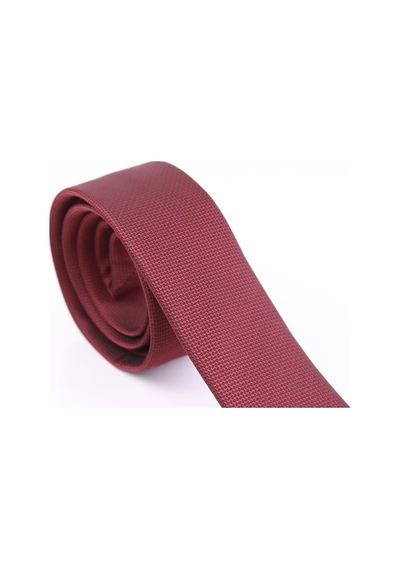 Demfashion Özel Desenli Kravat Mendil Seti - Bordo (533063907) Bordo