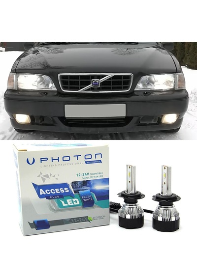 Volvo S70 Led Xenon Kısa Far Ampulü H7 Access Yeni Seri Beyaz