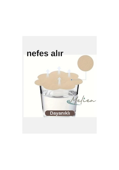 10 Adet Siyah Kadın Erkek Göğüs Meme Ucu Kapatıcı Koruyucu Gizleyici Sütyensiz Pedi Bez Bandı Çanta