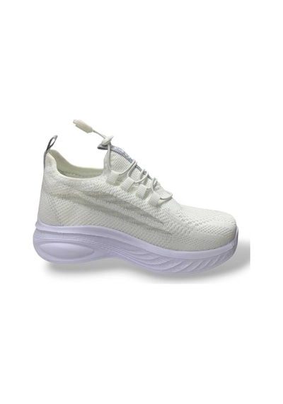 Tutınom Unisex Ortopedik Yumuşak Taban Günlük Yazlık Sneaker Spor Ayakkabı Beyaz