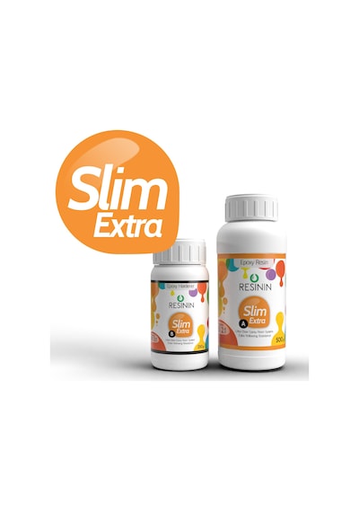 Slim Extra 750 G Ekstra Sararma Dirençli Epoksi Reçine