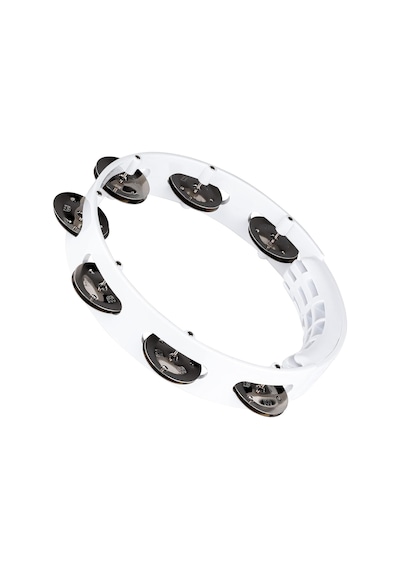 Meinl Htt8wh Stainless Steel Jingle 1-row 8" Tour Tamburin Beyaz