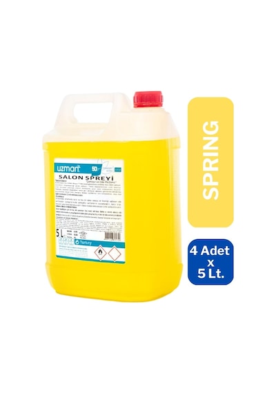Uzman Spring Oda ve Çamaşır Parfümü 4 x 5 L