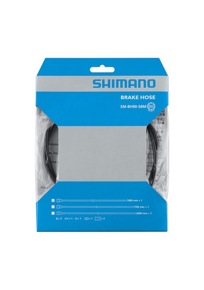 Shimano Sm-bh90-sbm Hidrolik Fren Kablosu 1000mm Gümüş Banjo Siyah