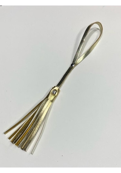 Karantuhafiye Çanta Püskülü / 1 Adet / Boy 35 Cm Gold Gold Çok Renkli