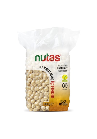Nutas Kavrulmuş İç Fındık Vakum Paket 1 KG