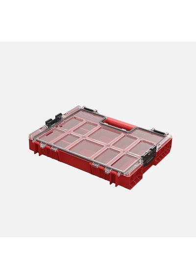 Qbrick System Pro Organizer 200 Red Ultra Hd 6 L Organizer, 8 Kovalı, Kırmızı
