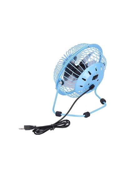 Poweramster Masaüstü Metal Usb Fan Pm-6102 Mavi