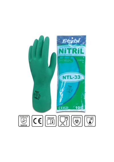Ntl-33 Kimasal Nitril Iş Eldiveni 9 Beden 1 Çift Ntl-33 Kimasal Nitril Iş Eldiveni 9 Beden 1 Çift