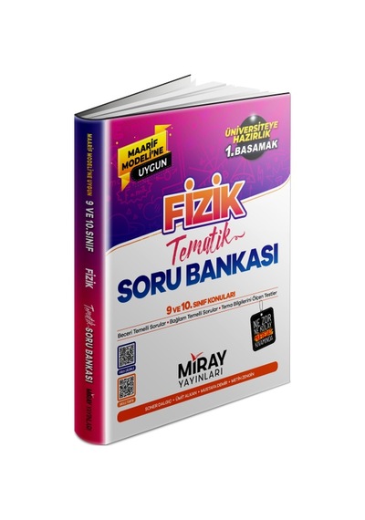 Miray Maarif Model Tyt Fizik Soru Bankası Üniversiteye Hazırlık 1. Basamak