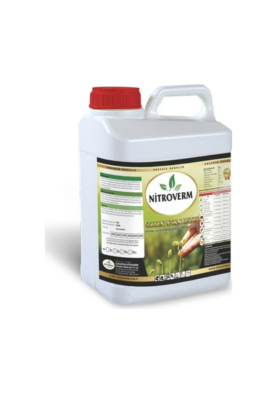 Nitroverm %100 Organik Konsantre Sıvı Gübre 5L