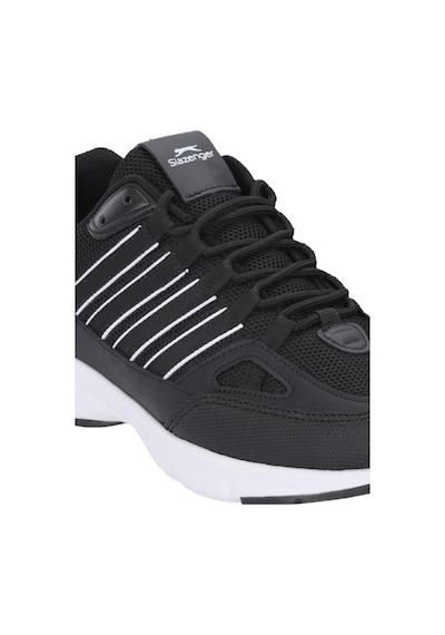 Slazenger Jazzy I Erkek Siyah / Beyaz Koşu & Yürüyüş Spor Ayakkabısı Siyah - Beyaz
