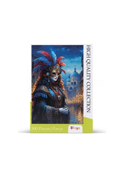 Btoys 500 Parça Puzzle Maskeli Şaman 9051