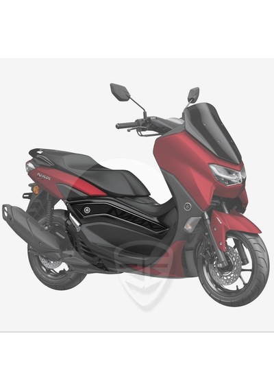 Yamaha Nmax 2021 Model Yan Grenaj Pad Koruyucu Karbon Desen