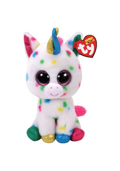 Armağan Oyuncak Ty Beanie Boos Tek Boynuzlu At Harmonie Peluş 15 Cm