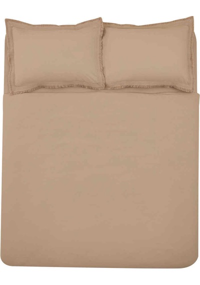 Karaca Home Helios %100 Pamuk Çift Kişilik Nevresim Takımı Taş