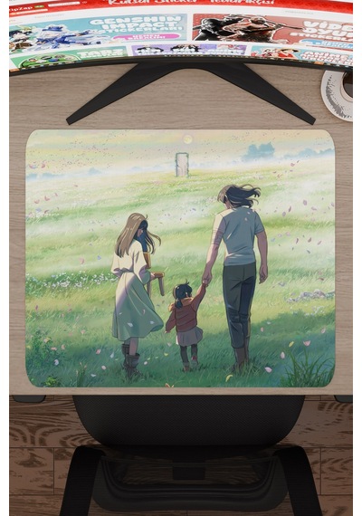 Suzume Anime V2 - 48x40 Xl Gaming Kauçuk Kaymaz Taban Mouse Pad Fare Altlığı