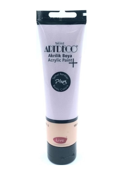 Plus Akrilik Boya 100ml Tüp 435 Açık Mor 435 Açıkmor
