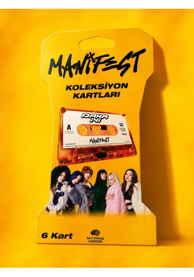 Mythos Cards Manifest Daha İyi Serisi Koleksiyon Kartları 6'lı Paket Resmi Lisanslı
