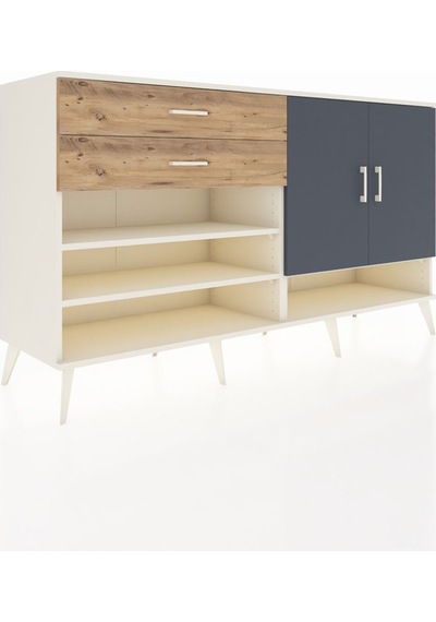 Hyperion Konsol 4 Raflı 2 Çekmeceli 2 Kapaklı 176x44x99 Aytaşı-an Aytaşı-antrasit/çam Hyperion Konsol 4 Raflı 2 Çekmeceli 2 Kapaklı 176x44x99 Aytaşı-an Aytaşı-antrasit/çam