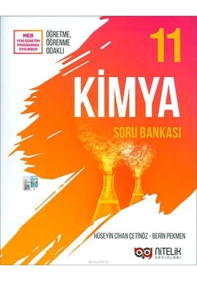 11. Sınıf Kimya Soru Bankası  -  Berin Pekmen  -   Hakan Cihan Çetinöz  -  Nitelik Yayınları