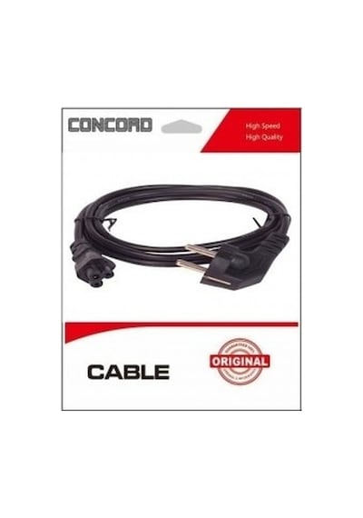 Concord C-501 Notebook Yonca Power Kablo 1.2 Mt