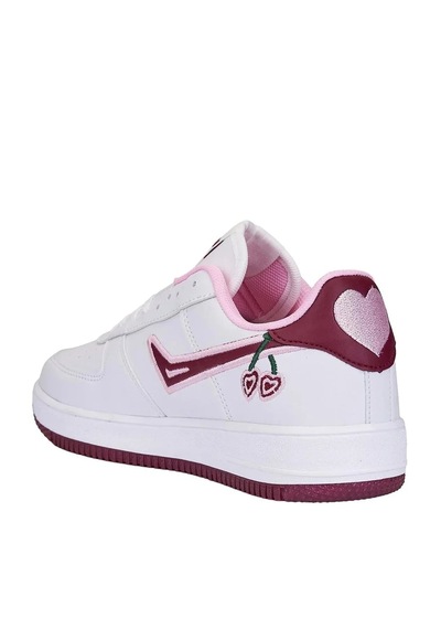Zacoz Kız Çocuk Ve Yetişkin Unisex Günlük Spor Ayakkabı Sneaker 36-40 Numara Beyaz Bordo Zacoz Kız Çocuk Ve Yetişkin Unisex Günlük Spor Ayakkabı Sneaker 36-40 Numara Beyaz Bordo