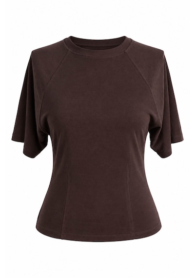 Trender S0019085 Kahverengi Kadın Bluz 27km97000037