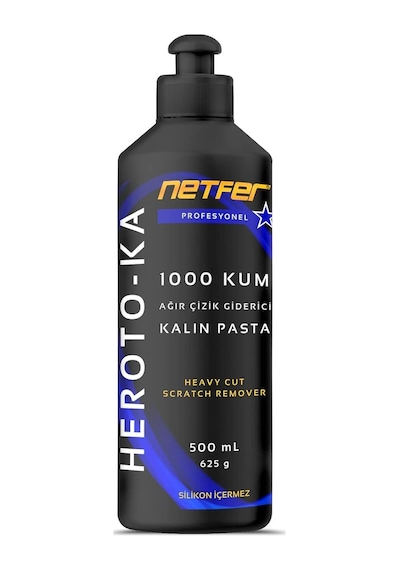 Netfer Heroto-ka Kalın Çizik Giderici Pasta - 500 Ml