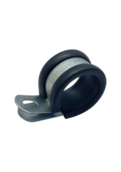 Tesisat Kelepçesi 22 MM Lastikli