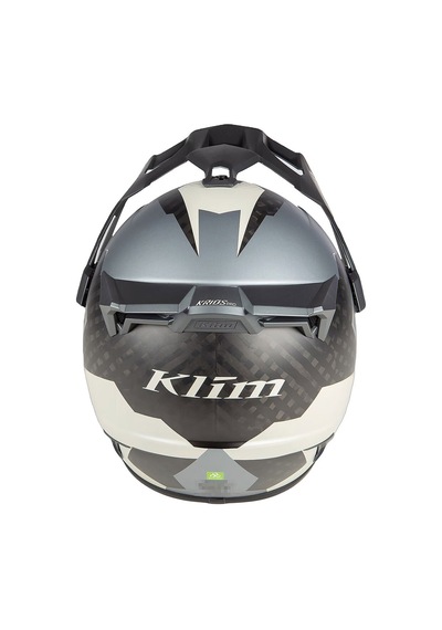 Klim Krios Pro Carbon Charger Adv Rally Motosiklet Kaskı Gri
