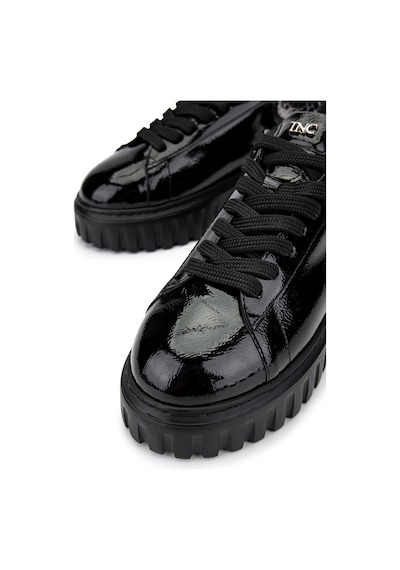 Tamer Tanca Kadın Deri/suni Siyah Rugan Sneakers & Spor Ayakkabı 1009 05 Bn Ayk Sk24-25 Syh Rgn/ant Rgn Siyah Rugan Siyah