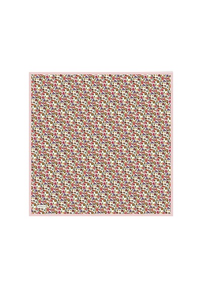 Cacharel Bej Çiçek Desenli İpek Twill Eşarp Bej Çiçek Desenli Bej Çiçek Desenli