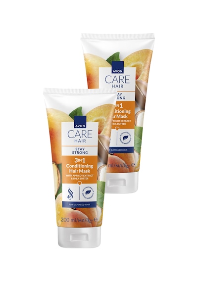 Care Kayısı Özü Ve Shea Yağı İçeren 3 U 1 Arada Saç Maskesi 200ml İkili Paket