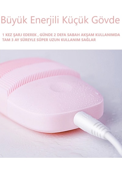 Xiaomi Inface Sonic Yüz Temizleme  Cihazı Pembe