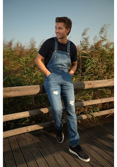 Keepout Erkek Jean Tulum Pantolon Koyu Mavi S