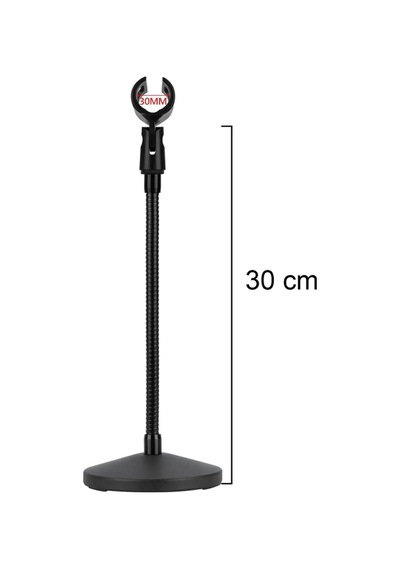 Larkin Ds300 Spiralli Ağırlıklı Masa Üstü Kürsü Mikrofon Standı