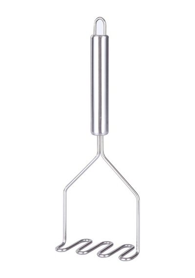 2'li Paslanmaz Çelik Set Solingen Yaylı Yumurta Çırpıcı Ve Patates Ezici 24 Cm Paslanmaz Çelik Diğer