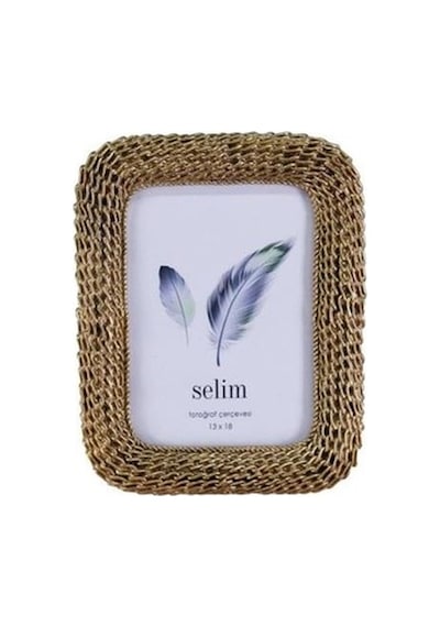Crearthome Chain Çerçeve Altın 13X18 Cm Scrv117Alt84Rs