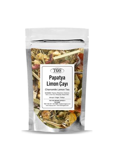 Tos The Organic Spices Papatya Limon Çayı 100 G