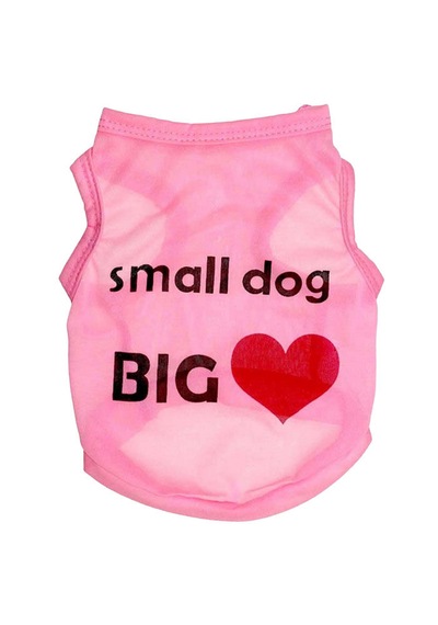 Köpek Ve Kedi İçin Small Dog Big Love Pet Kıyafet Kostüm