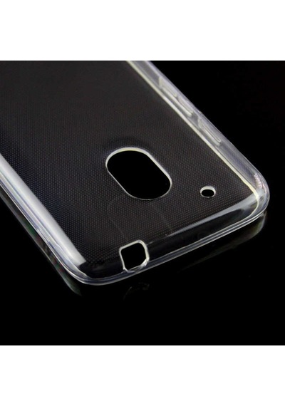 Lenovo Moto G4 Kılıf Zore Şeffaf Ince Ve Esnek Süper Silikon Renksiz